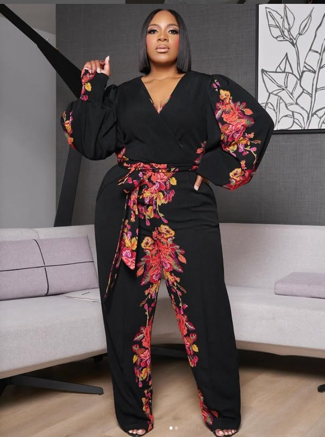 Floral Jumpsuit