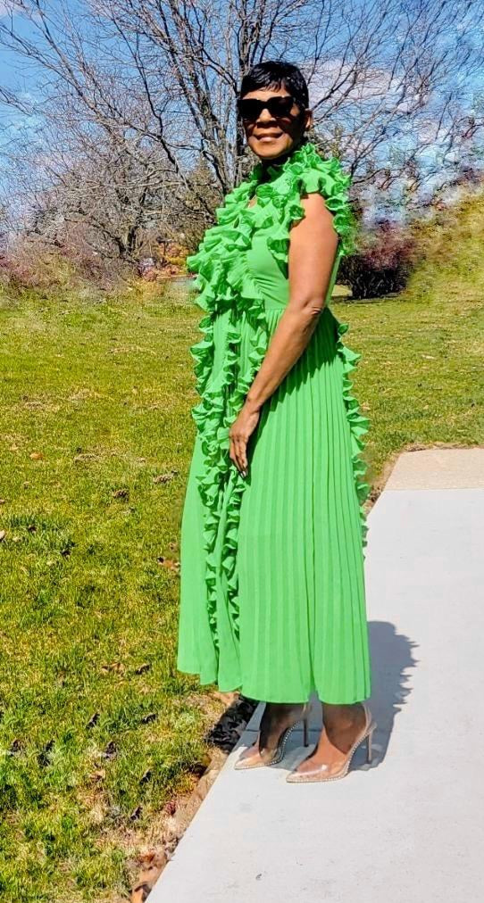 Korina Ruffle dress