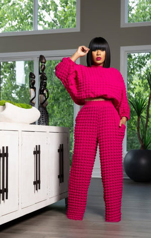 Fushsia 2 Piece Bubble set