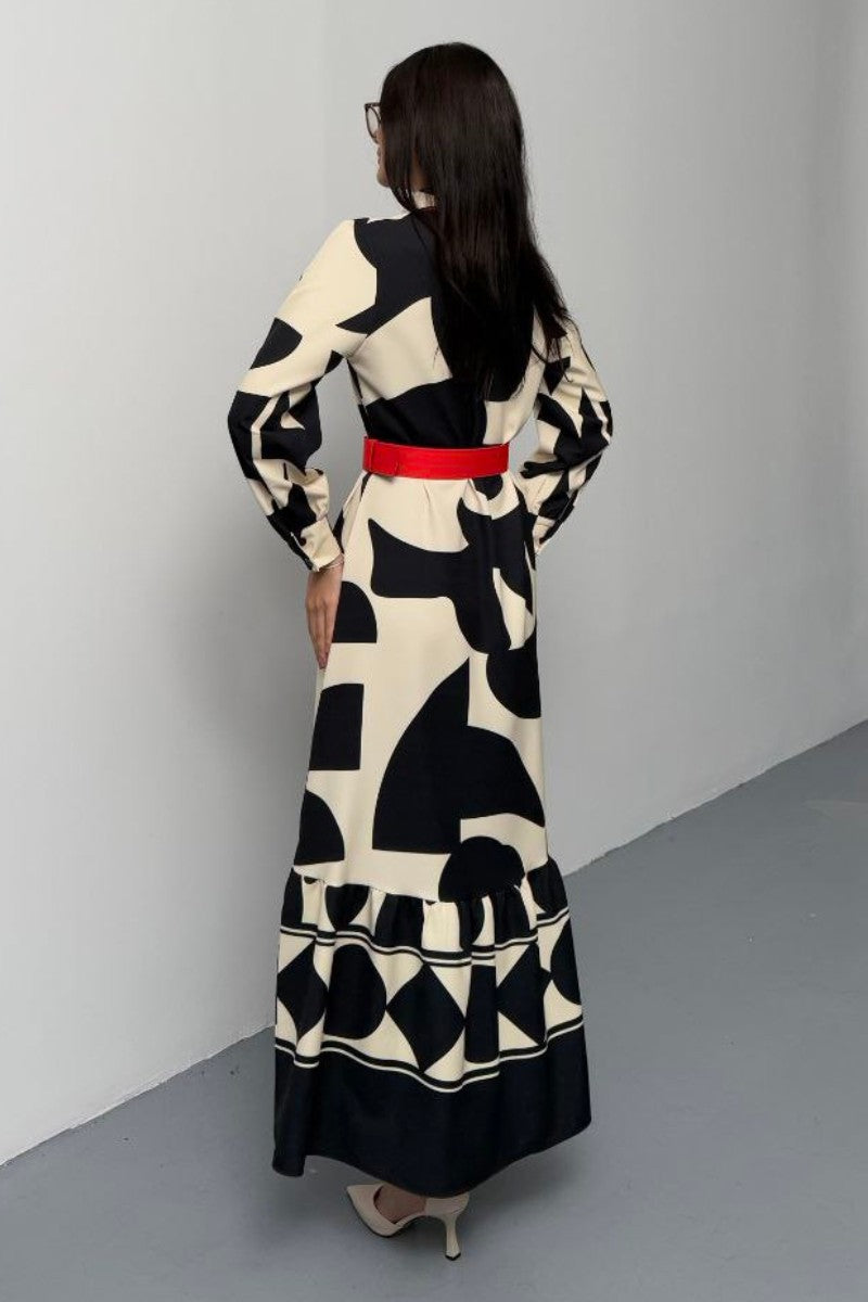 Maxi Flower Print