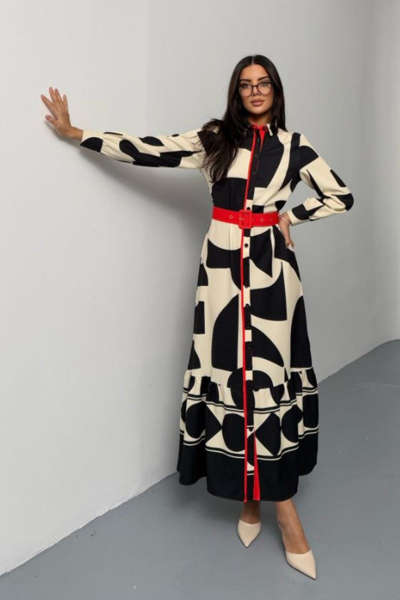 Maxi Flower Print