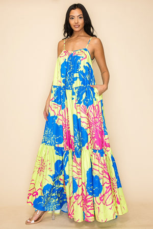 Printed Maxi Dress