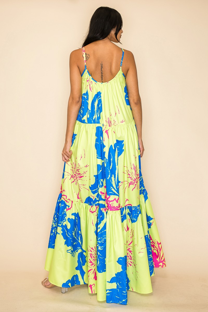 Printed Maxi Dress