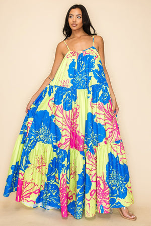Printed Maxi Dress